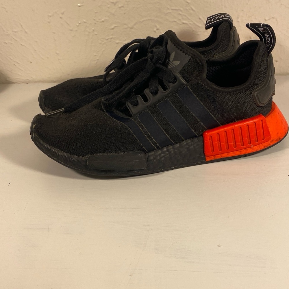 Adidas Black and Yellow Sole Design